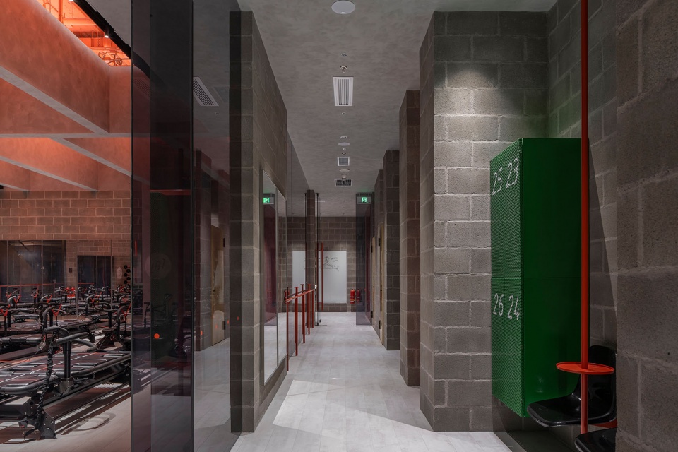 健身房設計,健身房設計案例,健身房設計方案,健身房裝修,健身空間設計,小型健身房設計,The Body Lab 北京嘉裏中心店,北京,空間站建築師事務所