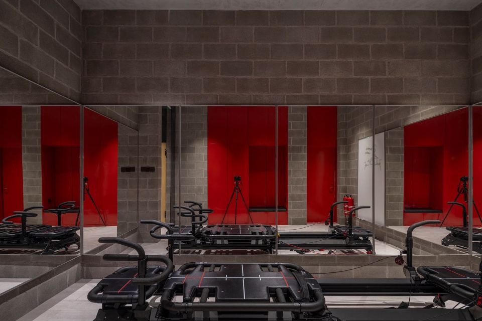 健身房設計,健身房設計案例,健身房設計方案,健身房裝修,健身空間設計,小型健身房設計,The Body Lab 北京嘉裏中心店,北京,空間站建築師事務所