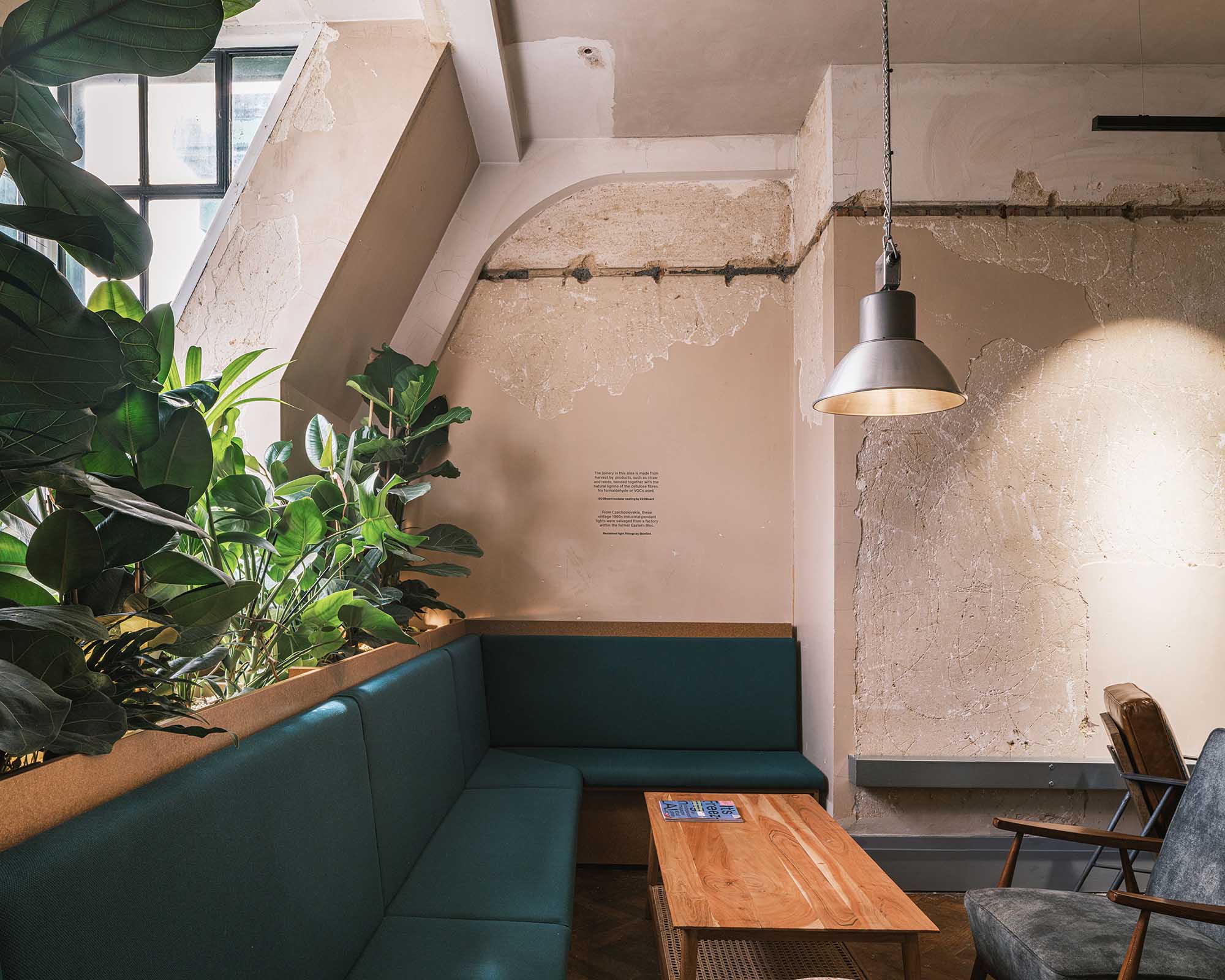 聯合辦公設計,辦公室設計案例,辦公室設計方案,辦公室裝修,Material Works Architecture,聯合辦公,倫敦,3600㎡,英國