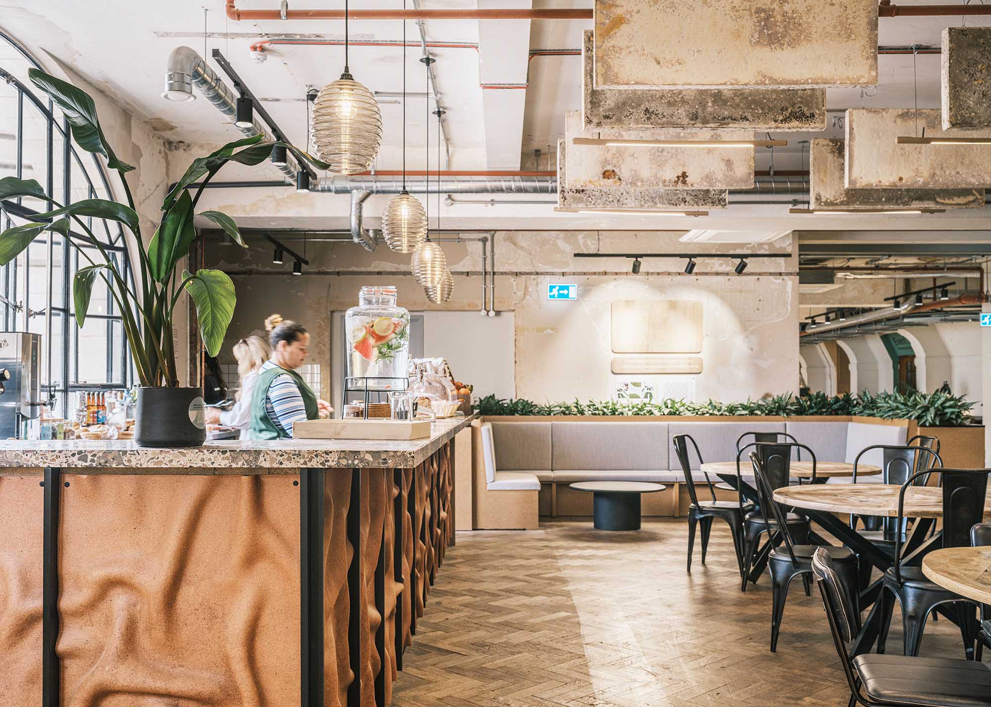 聯合辦公設計,辦公室設計案例,辦公室設計方案,辦公室裝修,Material Works Architecture,聯合辦公,倫敦,3600㎡,英國