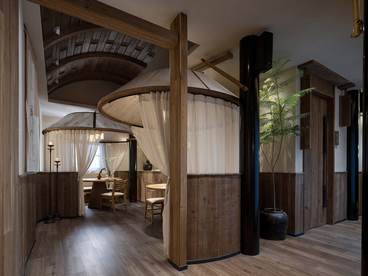 餐廳設計,休閑餐廳設計,餐廳設計案例,餐廳設計方案,餐廳裝修,餐廳改造,屋頭青瓦是誰家無錫周家二小姐的菜,無錫,歐陽跳建築設計