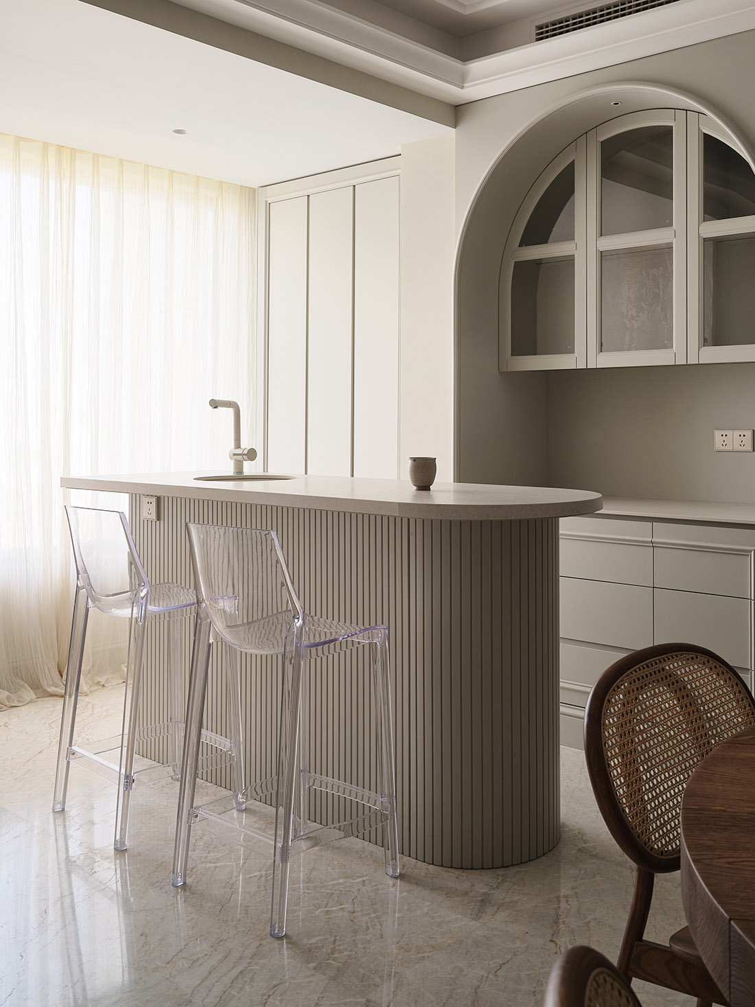 230㎡大平層設計,230㎡,住宅設計案例,住宅設計,法式風格家裝設計,大平層設計,大平層設計案例,大平層設計方案,上海,中糧瑞虹海景壹號大平層,示覺設計