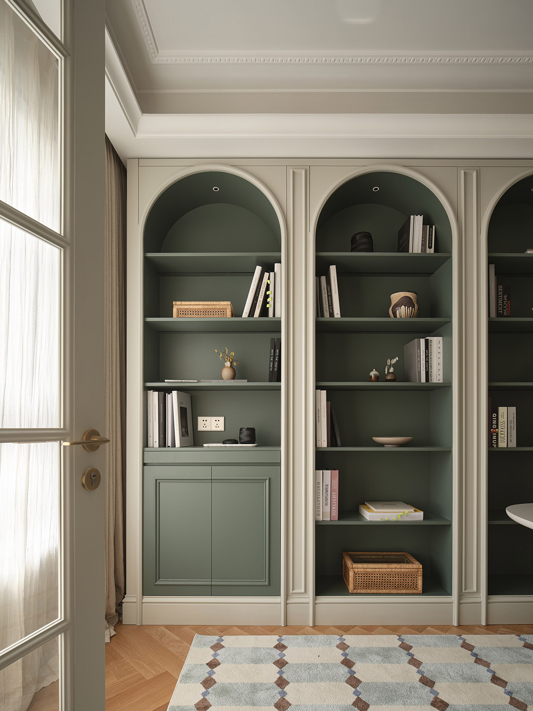 230㎡大平層設計,230㎡,住宅設計案例,住宅設計,法式風格家裝設計,大平層設計,大平層設計案例,大平層設計方案,上海,中糧瑞虹海景壹號大平層,示覺設計