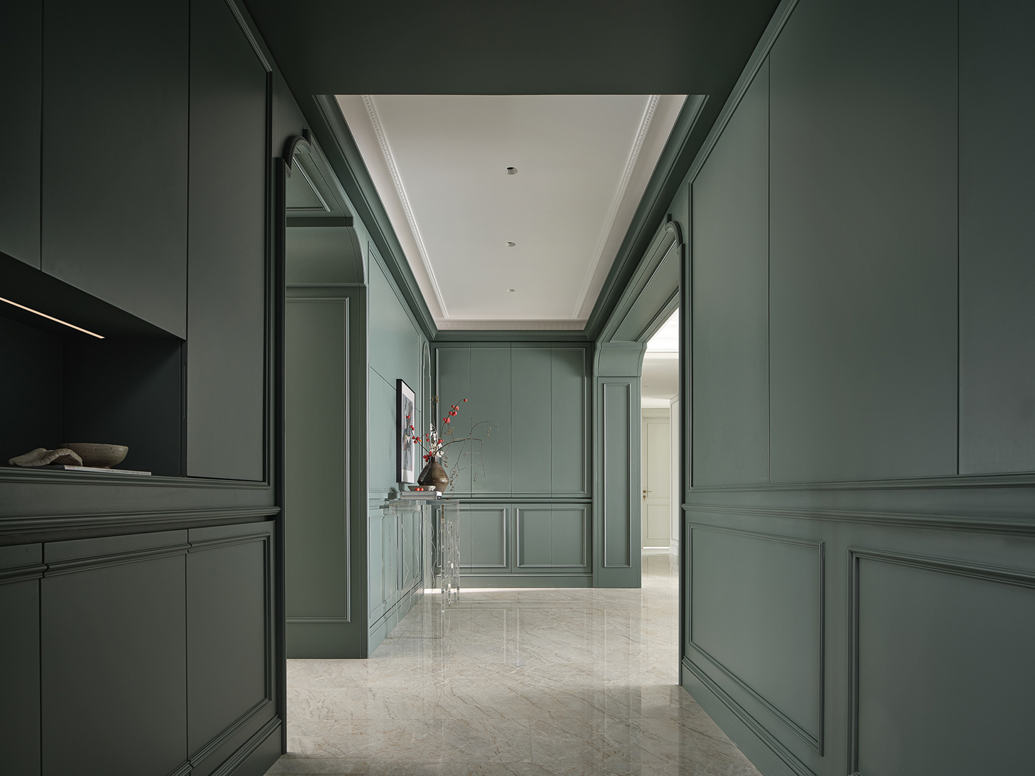 230㎡大平層設計,230㎡,住宅設計案例,住宅設計,法式風格家裝設計,大平層設計,大平層設計案例,大平層設計方案,上海,中糧瑞虹海景壹號大平層,示覺設計