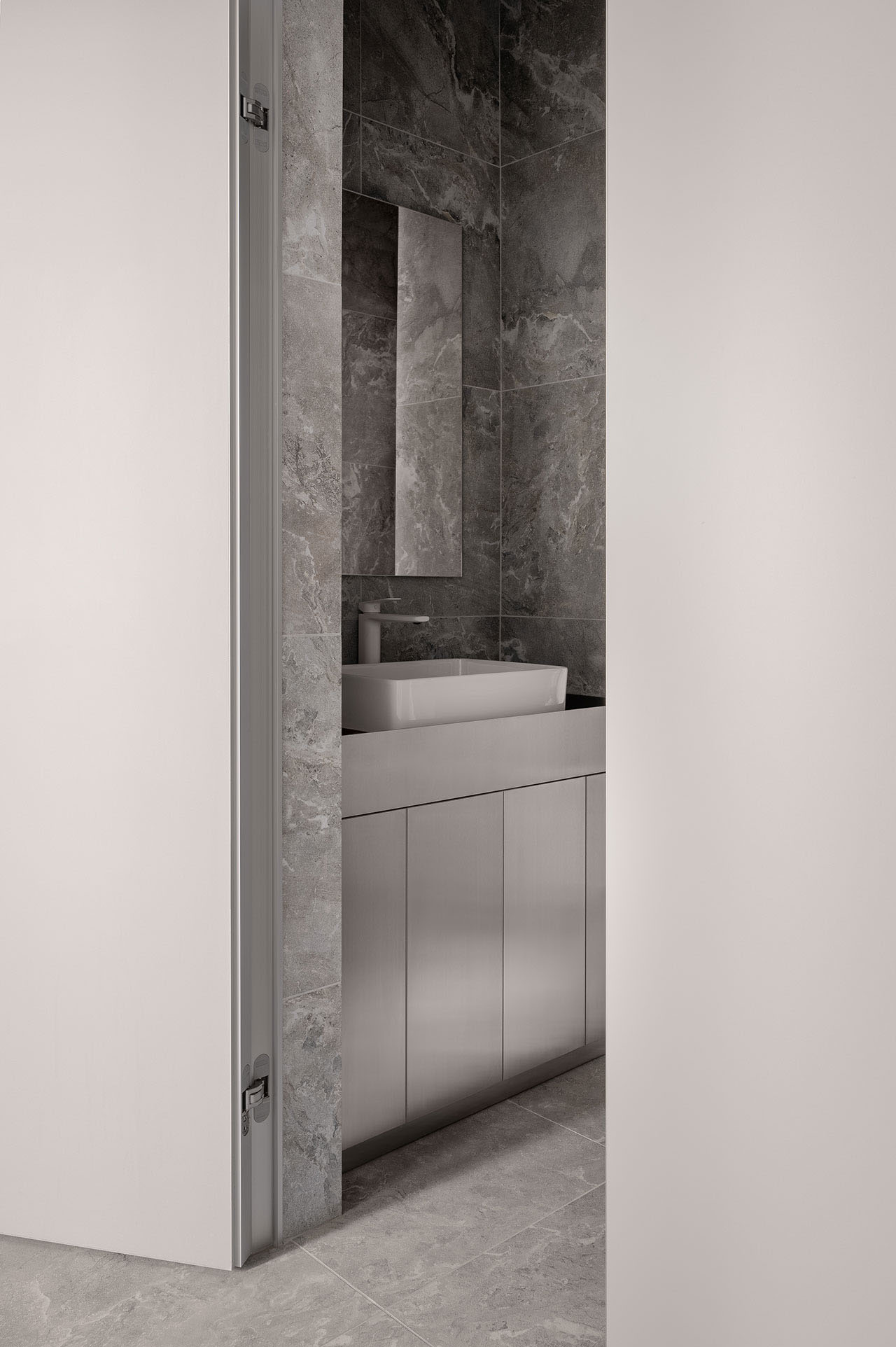 美容院設計,美容店設計,護膚店設計,美容院設計案例,Temp,基輔,極簡主義,皮膚工作室,醫美中心,美容診所