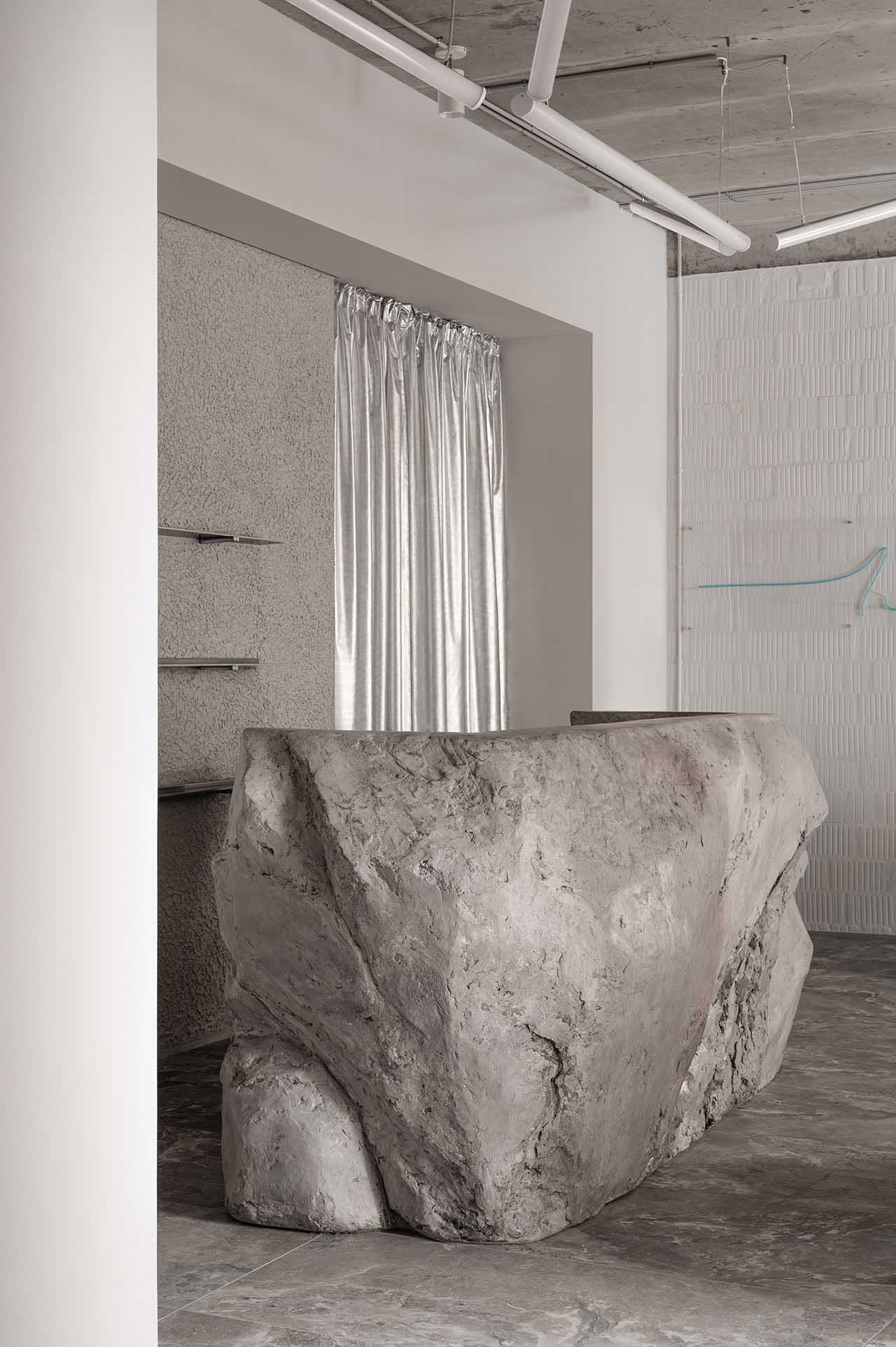 美容院設計,美容店設計,護膚店設計,美容院設計案例,Temp,基輔,極簡主義,皮膚工作室,醫美中心,美容診所