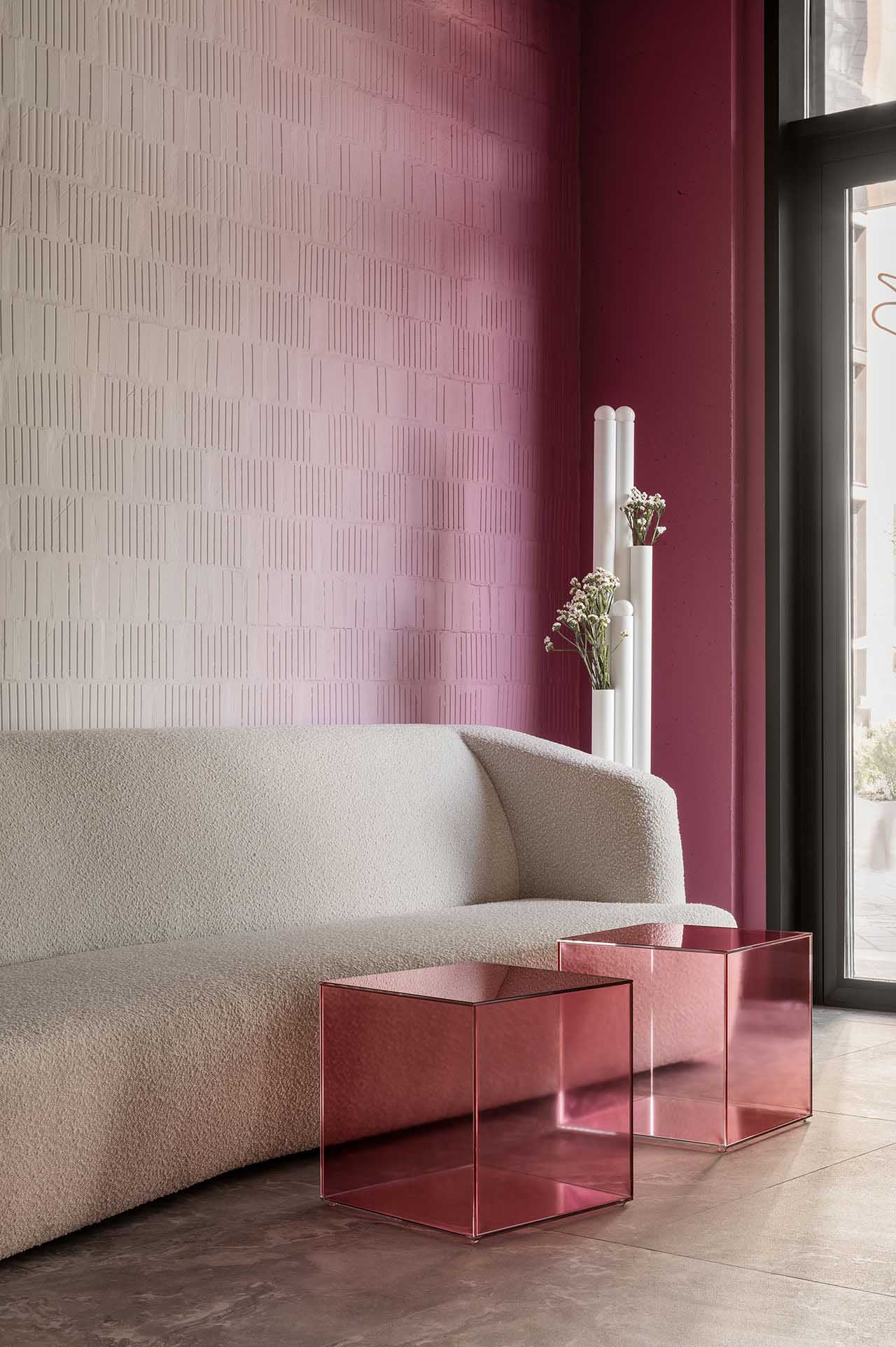 美容院設計,美容店設計,護膚店設計,美容院設計案例,Temp,基輔,極簡主義,皮膚工作室,醫美中心,美容診所