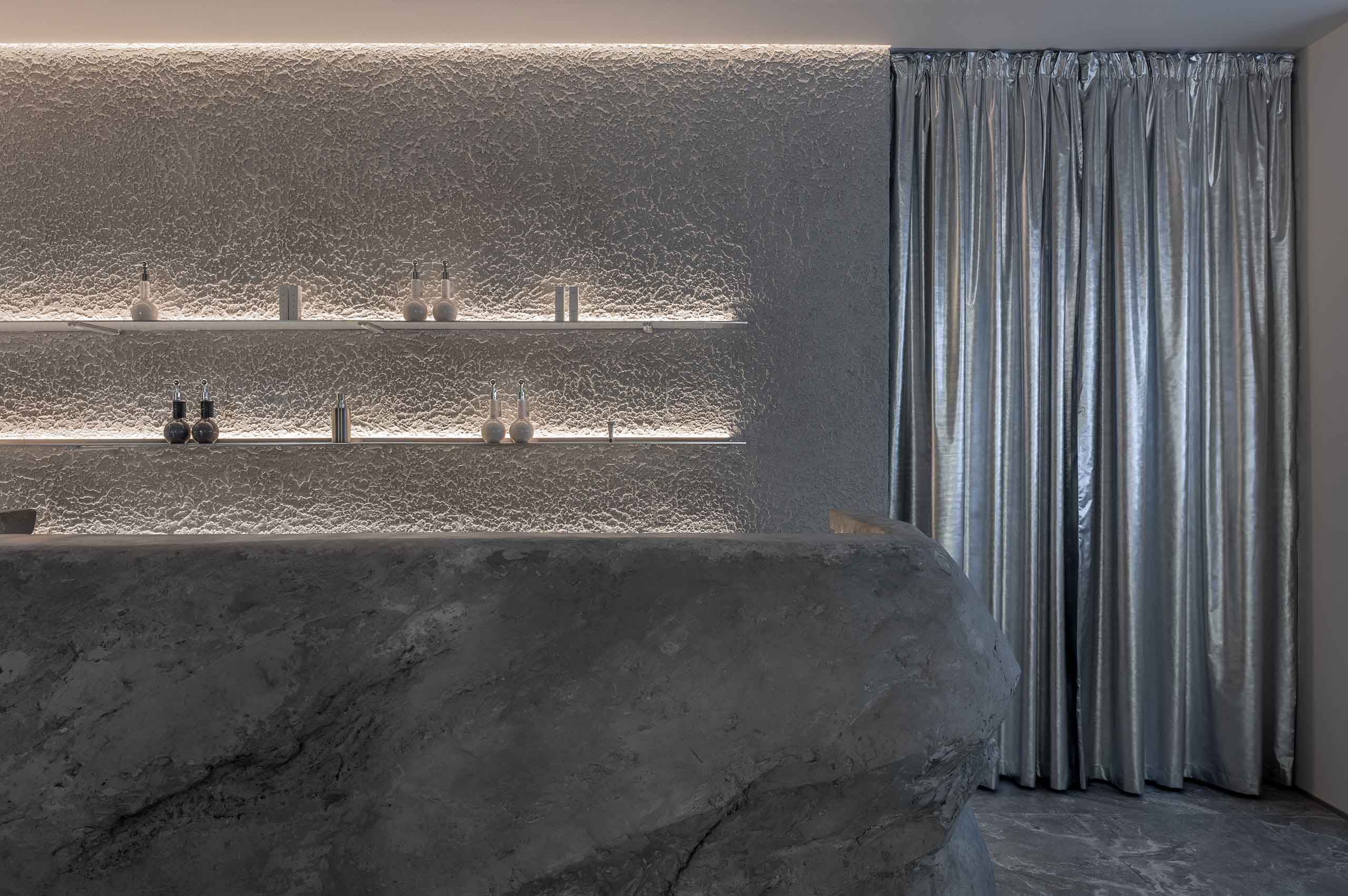 美容院設計,美容店設計,護膚店設計,美容院設計案例,Temp,基輔,極簡主義,皮膚工作室,醫美中心,美容診所