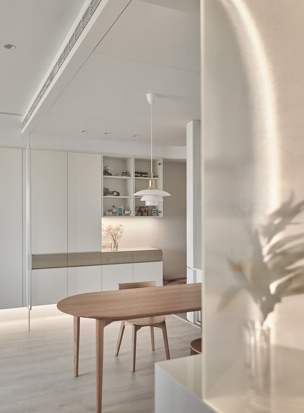 Thinking Design,公寓設計,公寓設計方案,中國台灣,奶油係,親子書屋,90㎡,思維設計