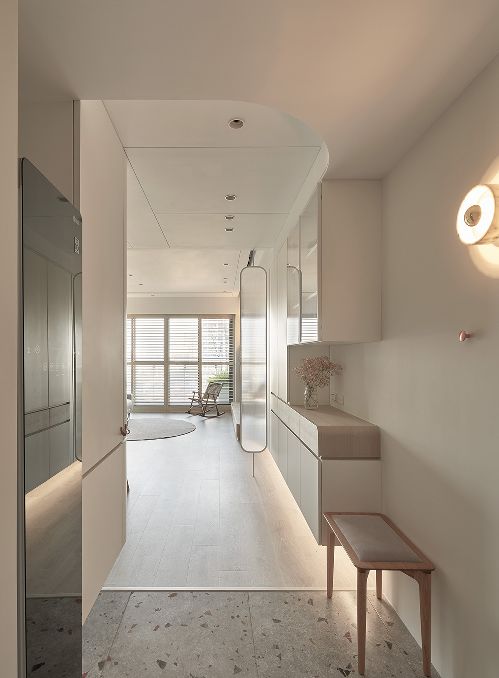 Thinking Design,公寓設計,公寓設計方案,中國台灣,奶油係,親子書屋,90㎡,思維設計