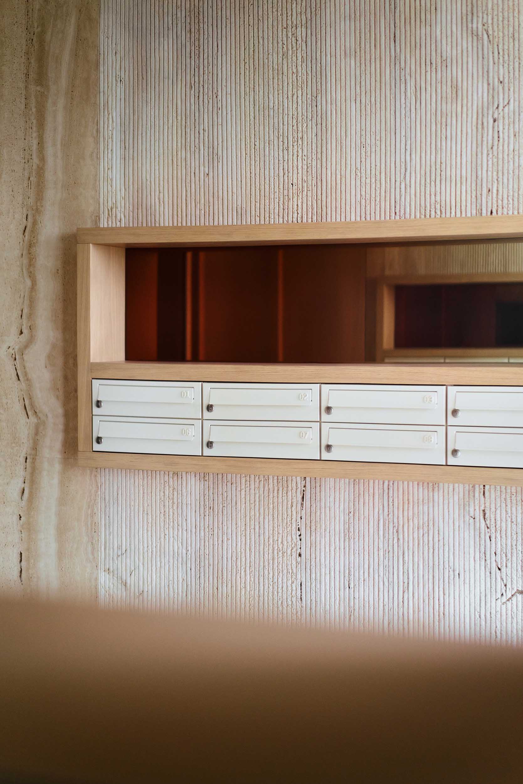 Akurat & PB/Studio,荷蘭,微水泥,極簡主義,酒店公寓設計案例,原木色,海濱酒店公寓