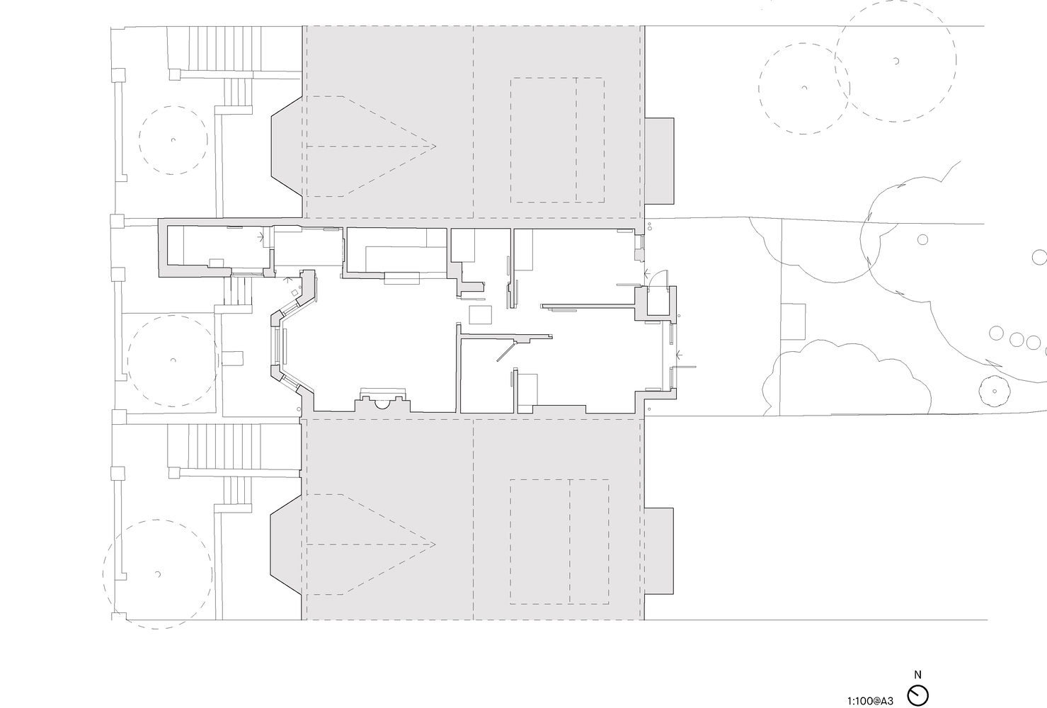 ConForm Architects,別墅設計,97㎡,英國,倫敦,別墅設計案例,別墅設計方案,庭院改造,水磨石