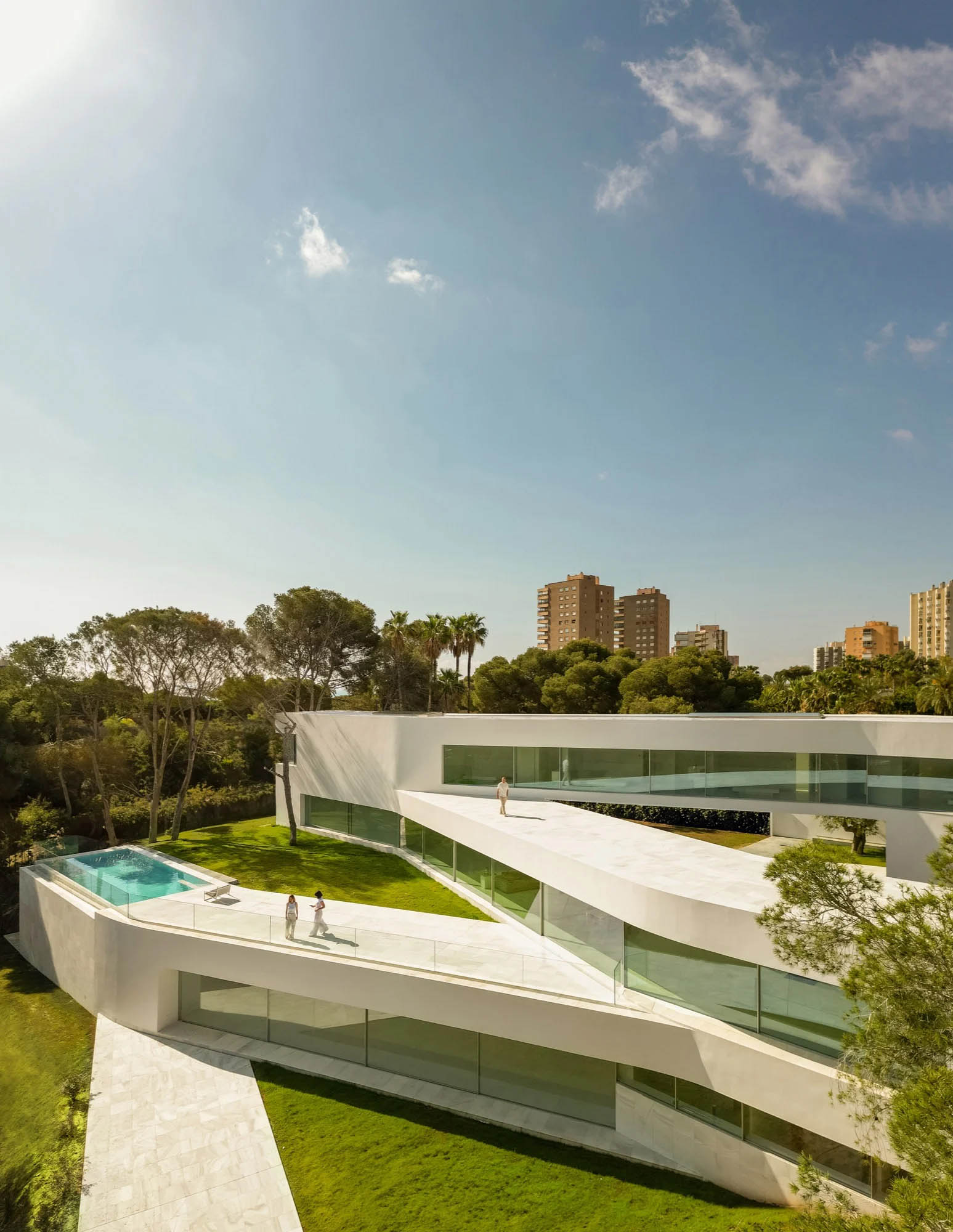 Fran Silvestre Arquitectos,別墅設計案例,別墅設計方案,海景別墅,西班牙,景觀別墅,極簡主義,極簡風格