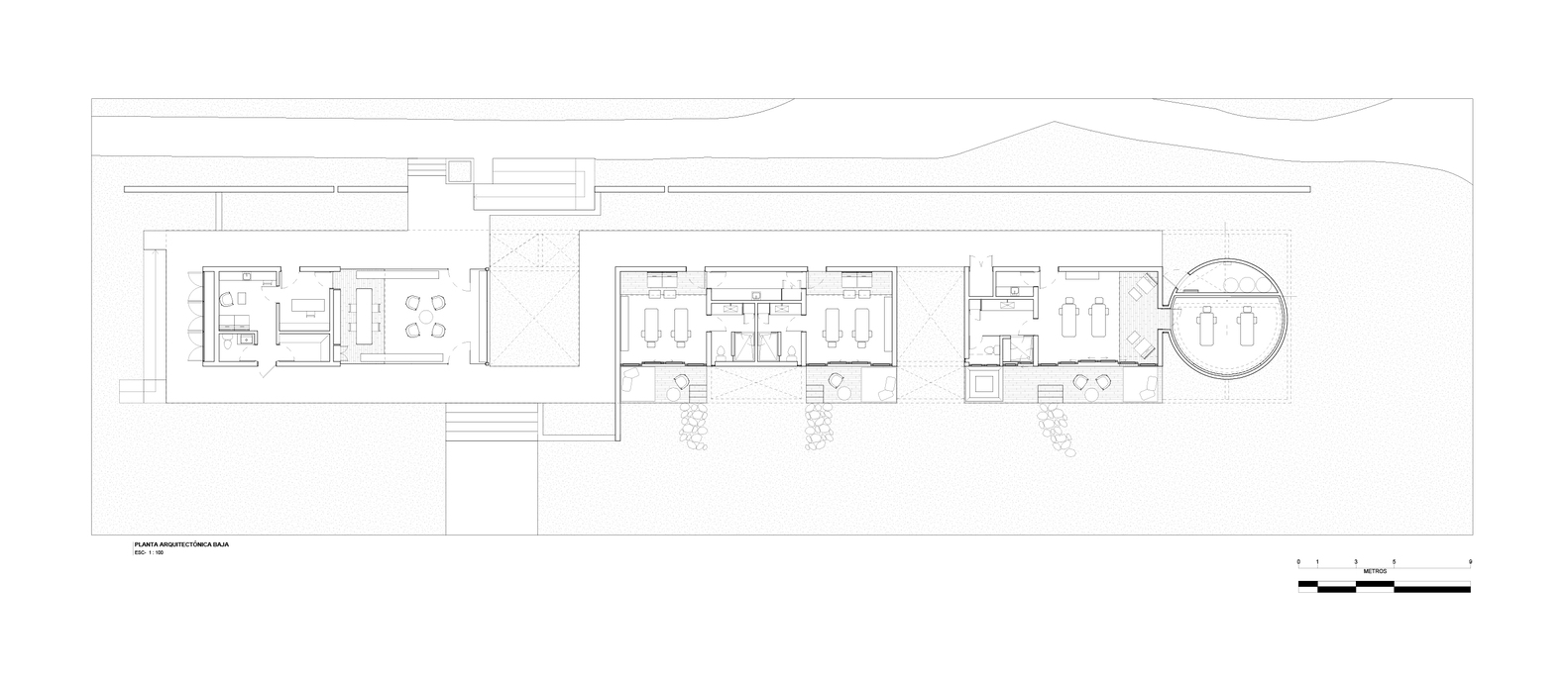商業空間,SPA,Taller Mexicano de Arquitectura,酒店水療中心設計,Xcanatún莊園水療中心,水療中心設計方案,巴西,530㎡