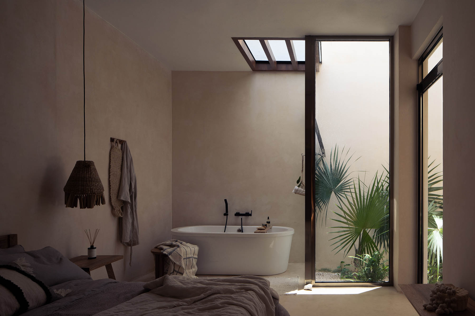 VOID Studio,墨西哥,別墅設計案例,別墅設計,別墅裝修效果圖,侘寂風格,極簡主義,侘寂