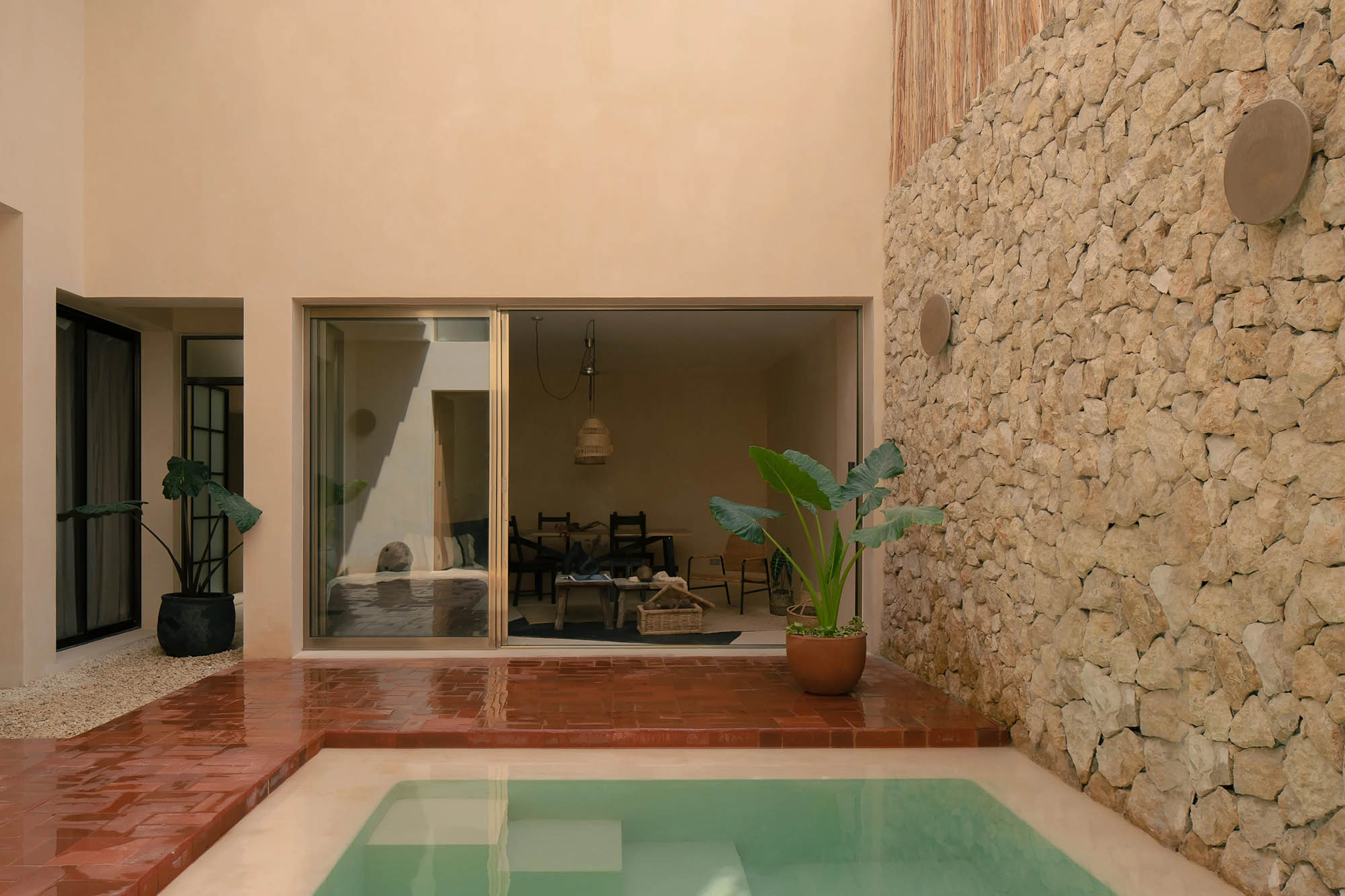 VOID Studio,墨西哥,別墅設計案例,別墅設計,別墅裝修效果圖,侘寂風格,極簡主義,侘寂