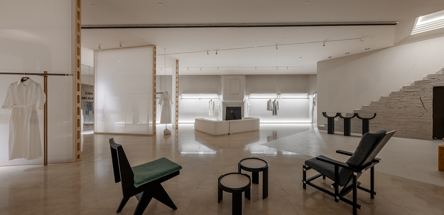 零售店設計,服裝店設計,女裝店設計,服裝零售店設計,商店設計,服裝店設計方案,服裝店設計案例,成都 ANEST Collective 服裝店,成都,水相設計,李智翔