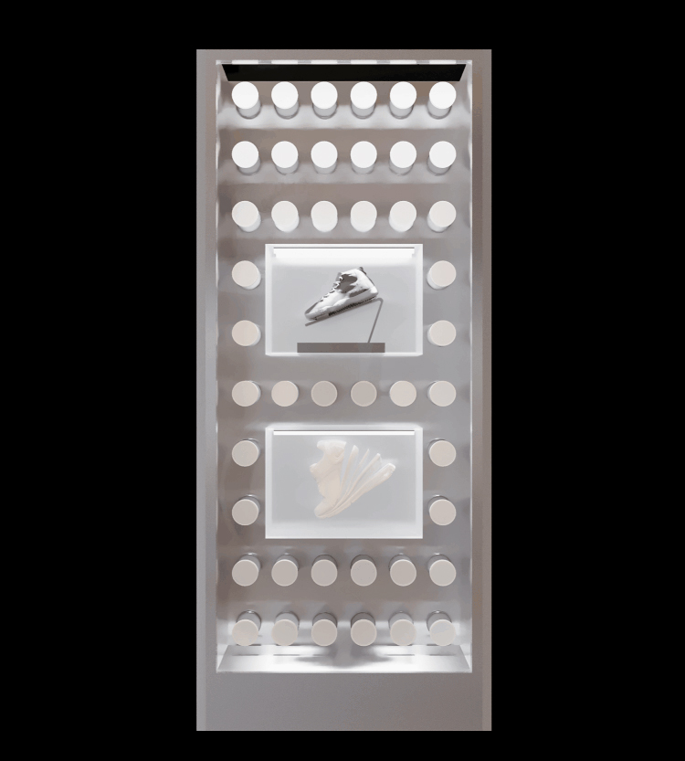 服裝店設計,零售店設計,服裝零售店設計,服裝店設計案例,服裝店設計方案,旗艦店設計,服裝旗艦店設計,安踏北京王府井旗艦店,北京,尚洋藝術