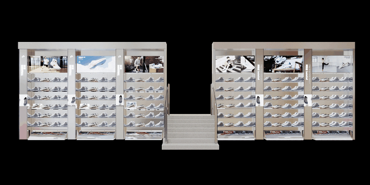 服裝店設計,零售店設計,服裝零售店設計,服裝店設計案例,服裝店設計方案,旗艦店設計,服裝旗艦店設計,安踏北京王府井旗艦店,北京,尚洋藝術