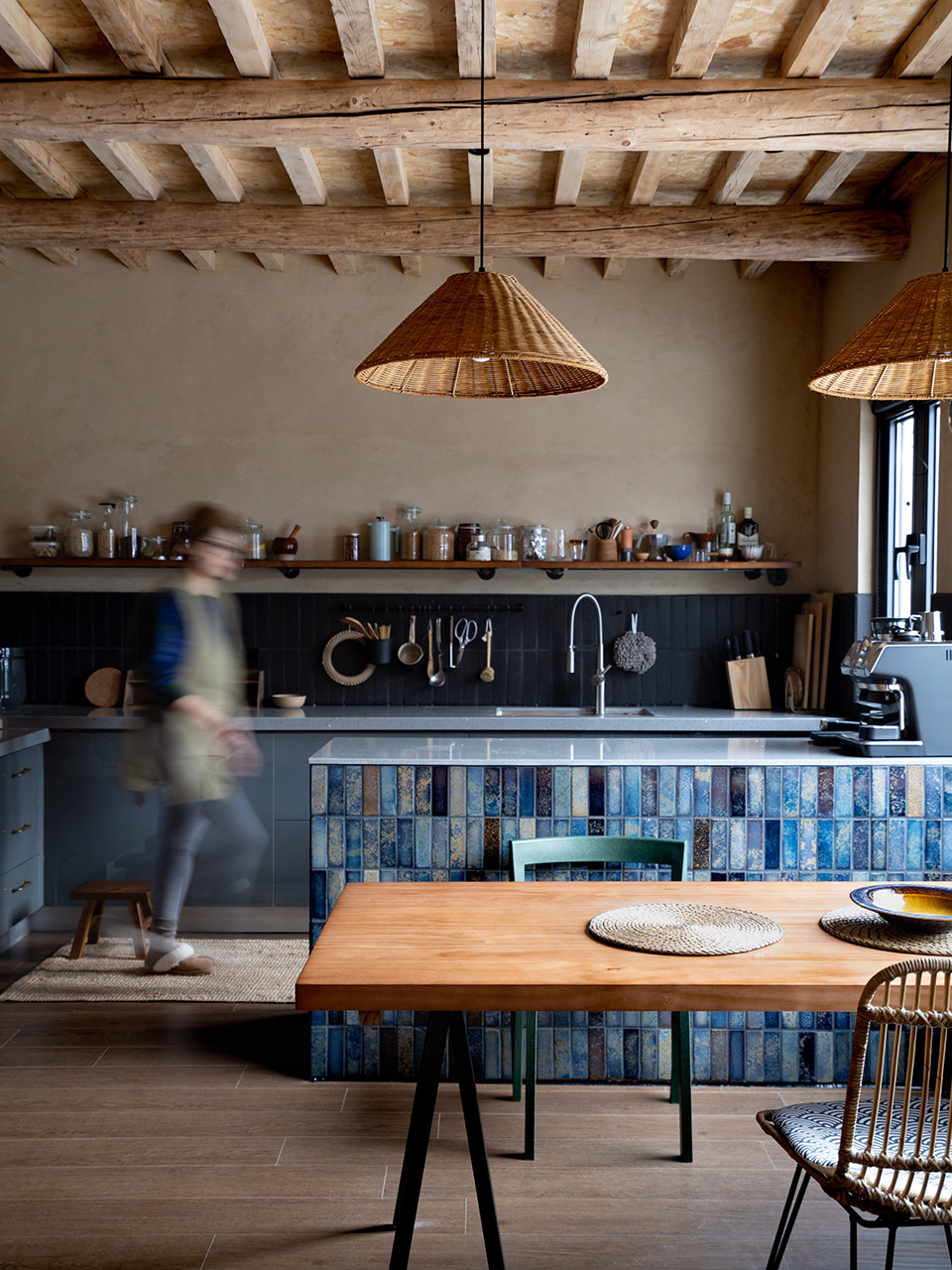 210㎡住宅設計,210㎡,老房改造,舊宅翻新,住宅設計,住宅設計案例,庭院住宅設計,院子改造,北京,冬日凡居,鱗見設計工作室