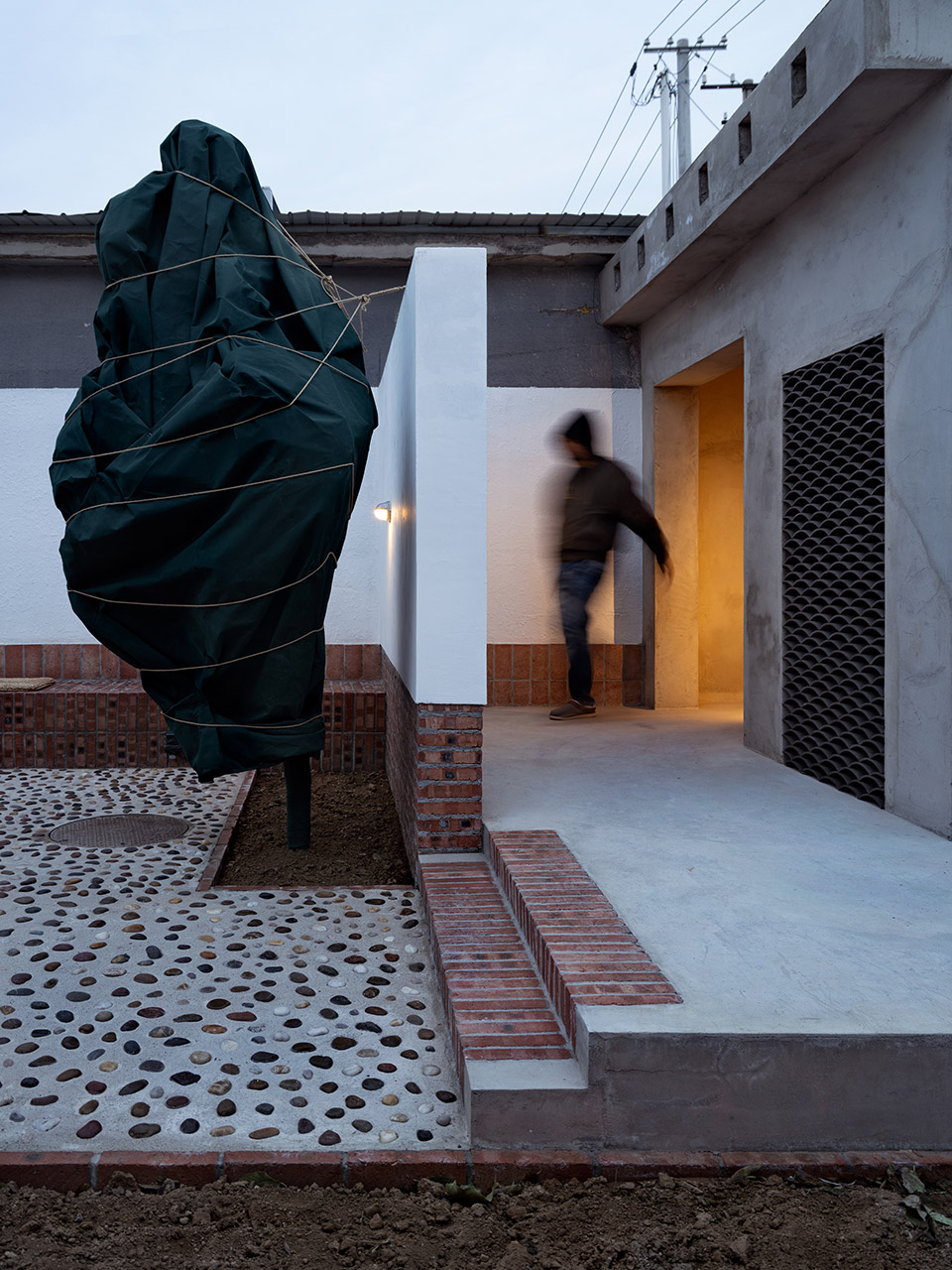 210㎡住宅設計,210㎡,老房改造,舊宅翻新,住宅設計,住宅設計案例,庭院住宅設計,院子改造,北京,冬日凡居,鱗見設計工作室