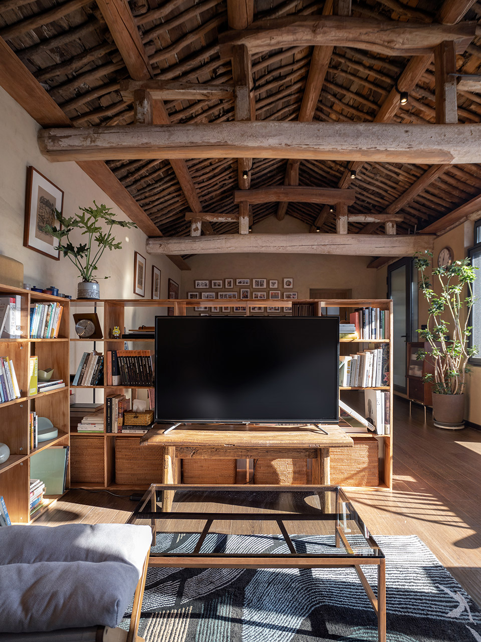 210㎡住宅設計,210㎡,老房改造,舊宅翻新,住宅設計,住宅設計案例,庭院住宅設計,院子改造,北京,冬日凡居,鱗見設計工作室