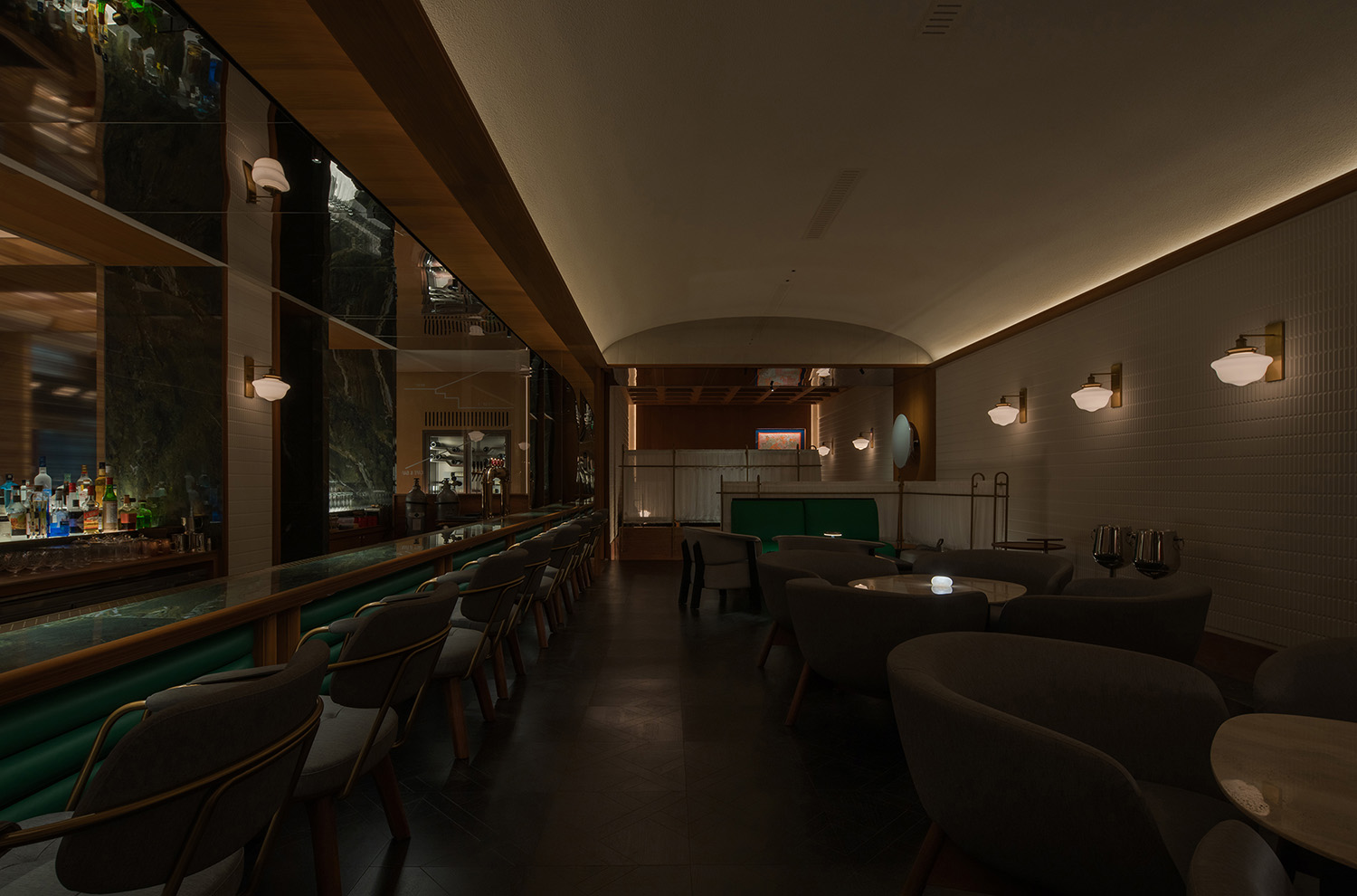 酒吧設計,酒吧設計方案,酒吧設計案例,日咖夜酒空間設計,酒吧裝修,現代風格酒吧設計,河北崇禮,CANG倉41雪場下的庇護所,JUMGO漿果創意