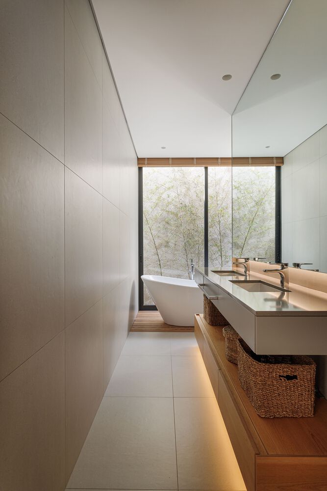 Caracho Arquitetos,別墅設計案例,別墅設計,別墅設計方案,開放式別墅,平層別墅,庭院別墅,400㎡,巴西