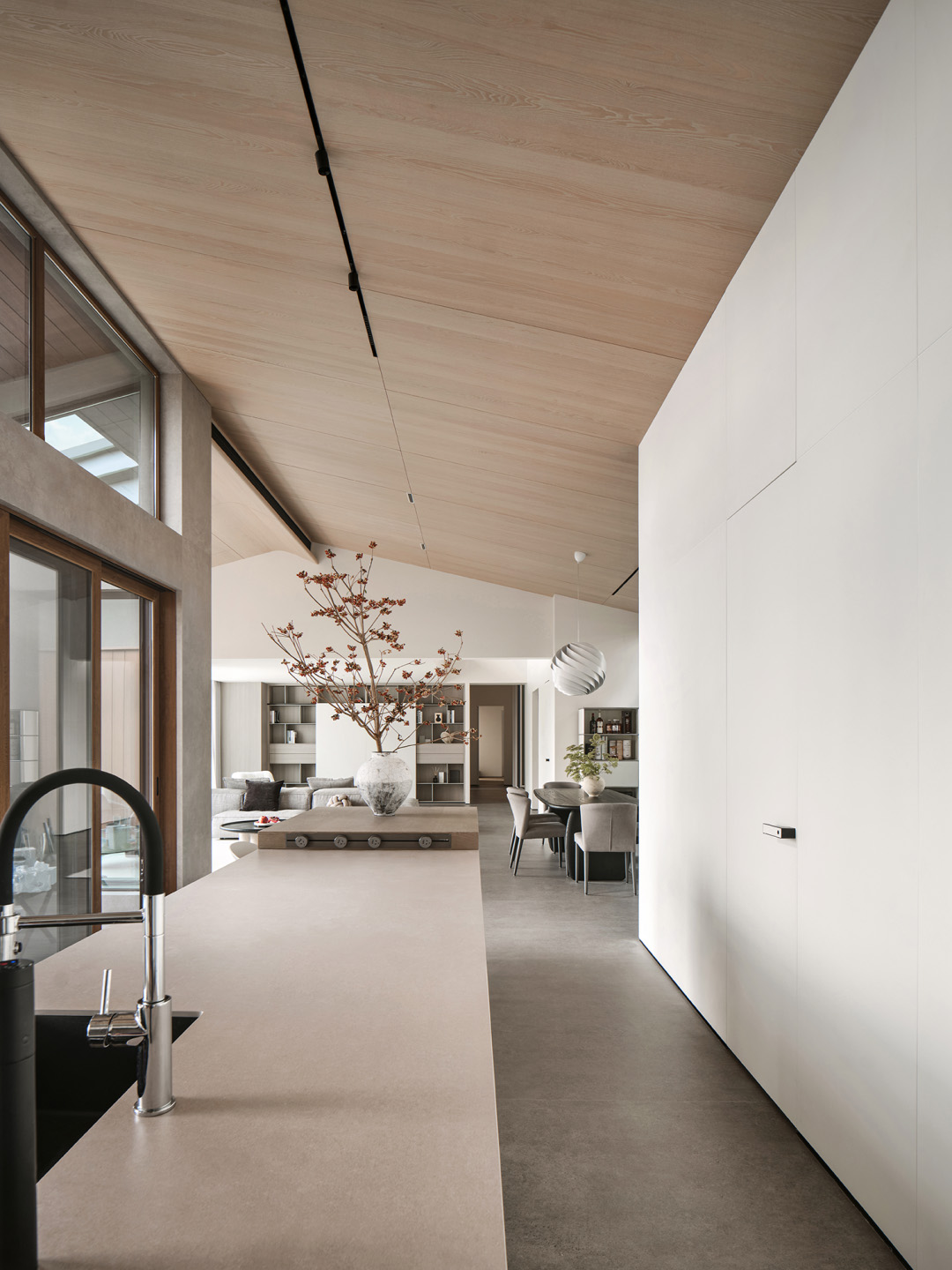 330㎡大平層設計,330㎡,住宅設計,大平層設計,大平層設計案例,大平層設計方案,現代風格大平層設計,成都麓湖大平層,成都,STUDIO.Y室內設計