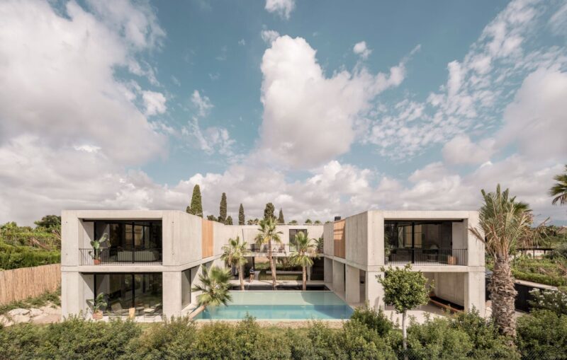 eneseis Arquitectura | 475㎡,西班牙野獸派風格共居住宅設計