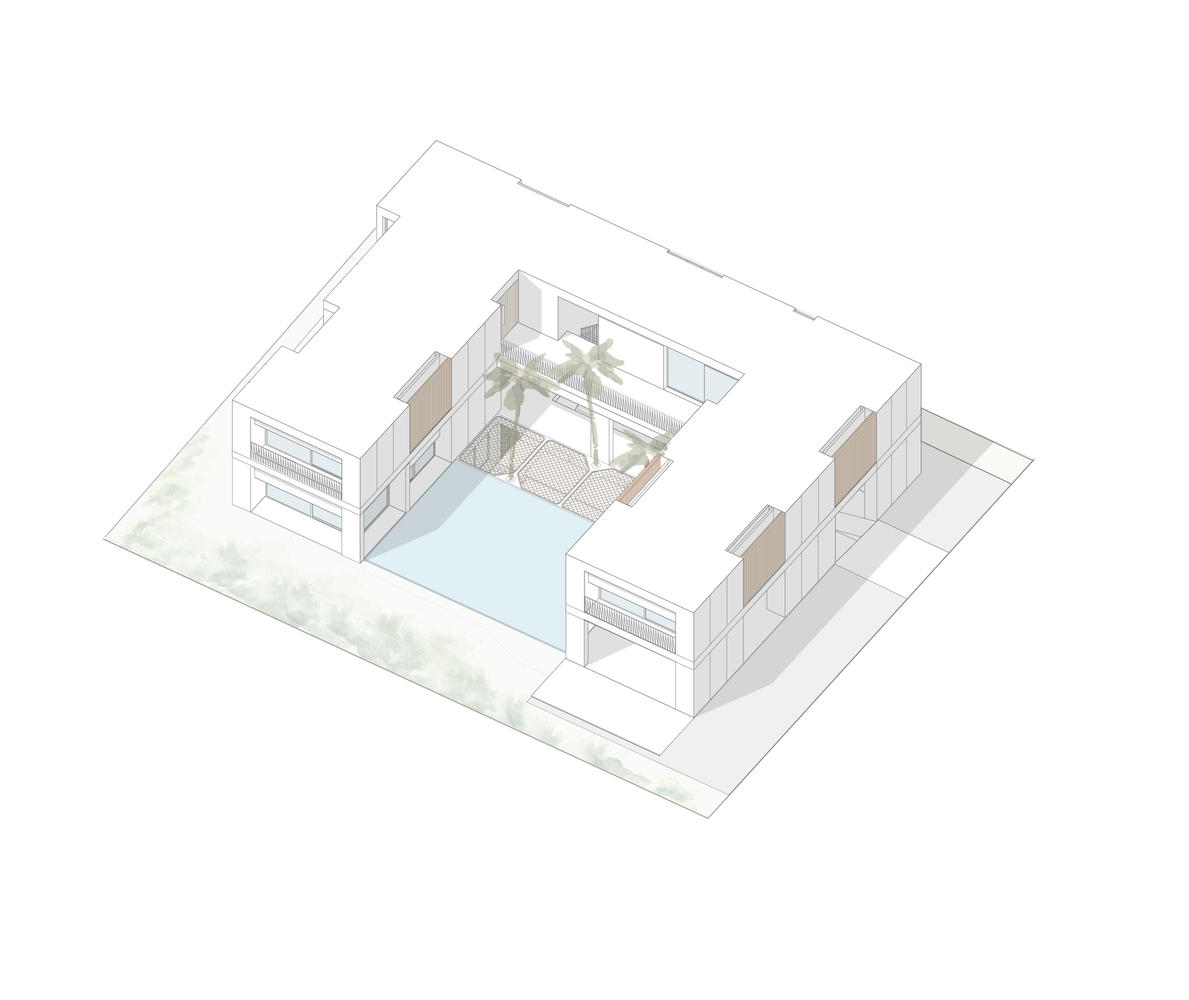 住宅設計,公寓設計,eneseis Arquitectura,共居住宅設計,475㎡,住宅設計案例,住宅設計方案,西班牙,野獸派風格
