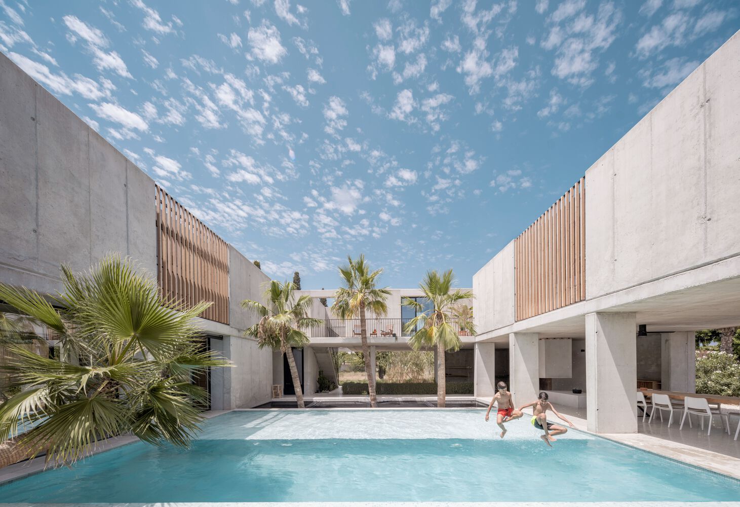 住宅設計,公寓設計,eneseis Arquitectura,共居住宅設計,475㎡,住宅設計案例,住宅設計方案,西班牙,野獸派風格