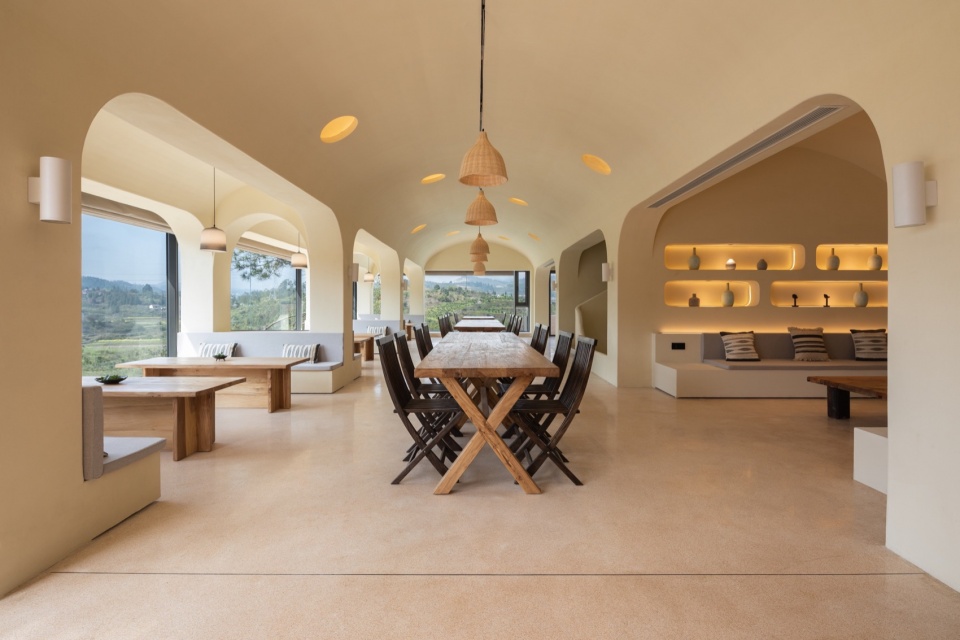 設計酒店,酒店設計,民宿設計,度假酒店設計,民宿設計案例,民宿設計方案,湖南湘西爾卓山穀疊雲間民宿,尌林建築設計事務所