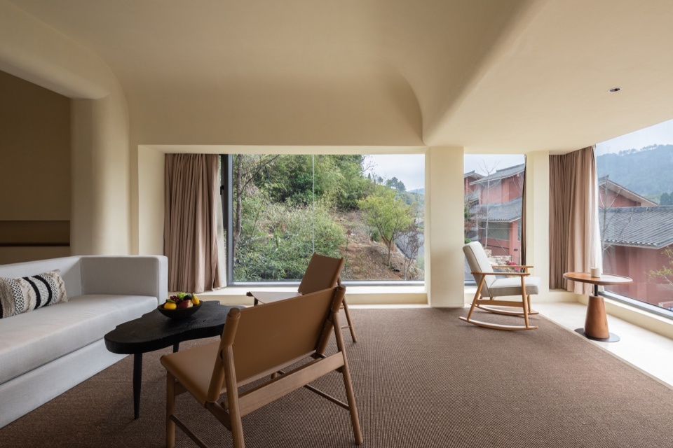 設計酒店,酒店設計,民宿設計,度假酒店設計,民宿設計案例,民宿設計方案,湖南湘西爾卓山穀疊雲間民宿,尌林建築設計事務所