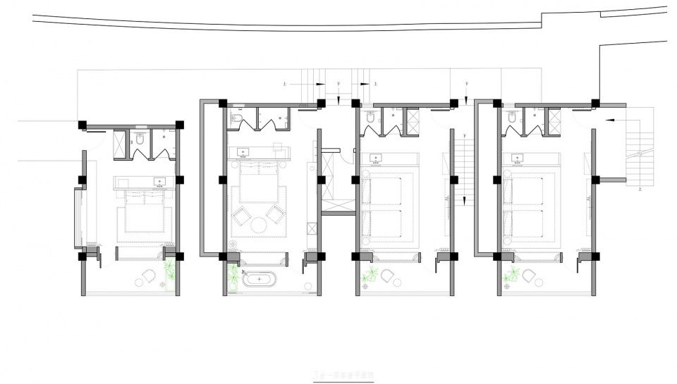 設計酒店,酒店設計,民宿設計,度假酒店設計,民宿設計案例,民宿設計方案,湖南湘西爾卓山穀疊雲間民宿,尌林建築設計事務所