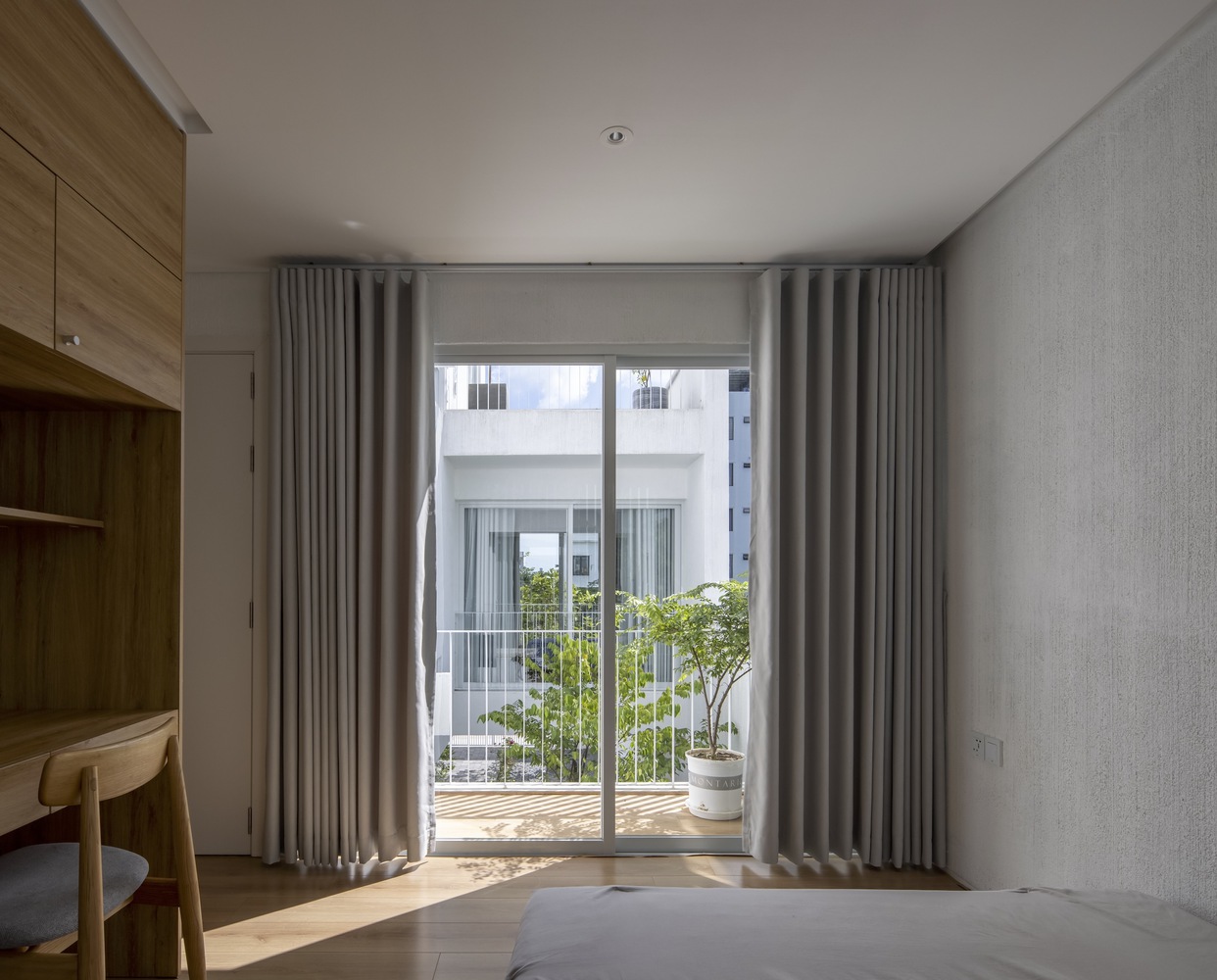 HH Studio,越南,別墅設計案例,別墅設計,204㎡,別墅裝修效果圖,庭院別墅,極簡主義,極簡風格別墅