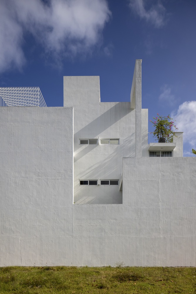 HH Studio,越南,別墅設計案例,別墅設計,204㎡,別墅裝修效果圖,庭院別墅,極簡主義,極簡風格別墅