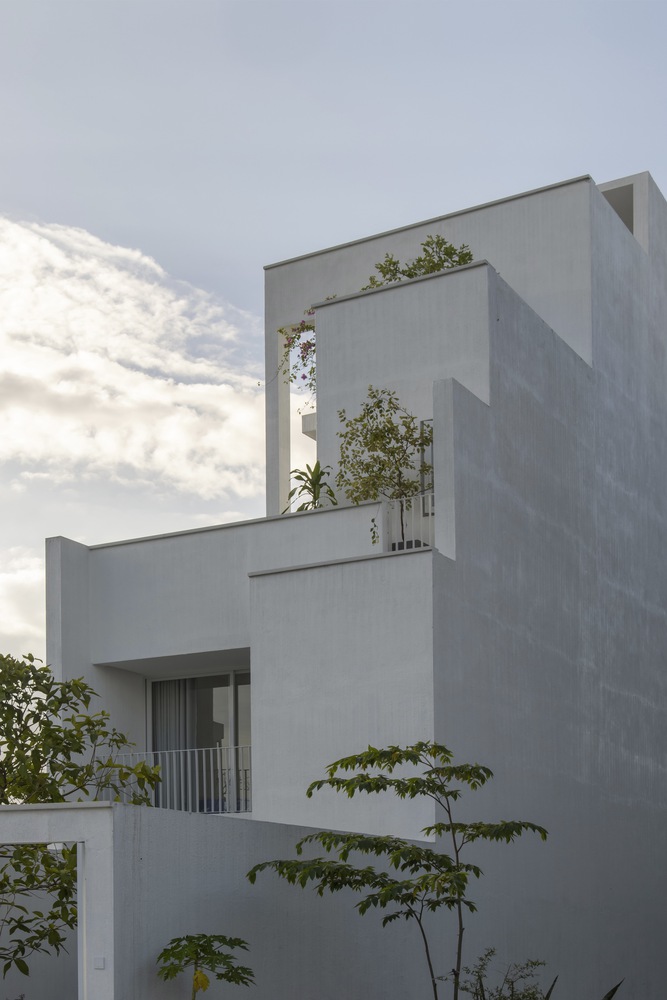 HH Studio,越南,別墅設計案例,別墅設計,204㎡,別墅裝修效果圖,庭院別墅,極簡主義,極簡風格別墅