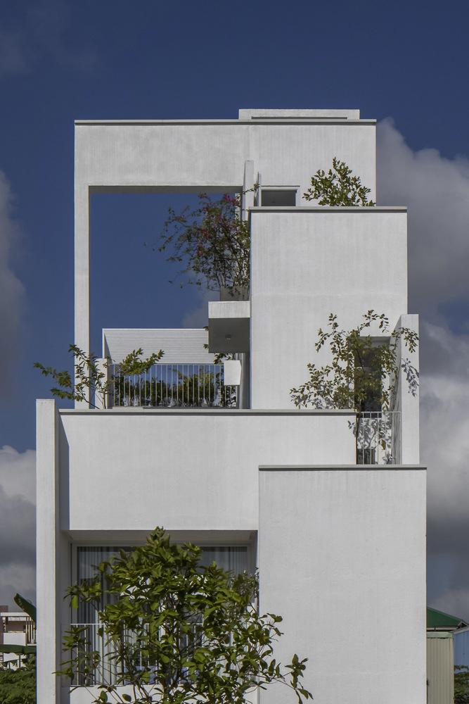 HH Studio,越南,別墅設計案例,別墅設計,204㎡,別墅裝修效果圖,庭院別墅,極簡主義,極簡風格別墅