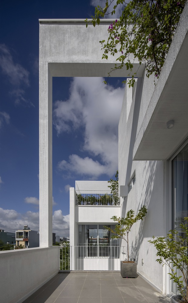 HH Studio,越南,別墅設計案例,別墅設計,204㎡,別墅裝修效果圖,庭院別墅,極簡主義,極簡風格別墅