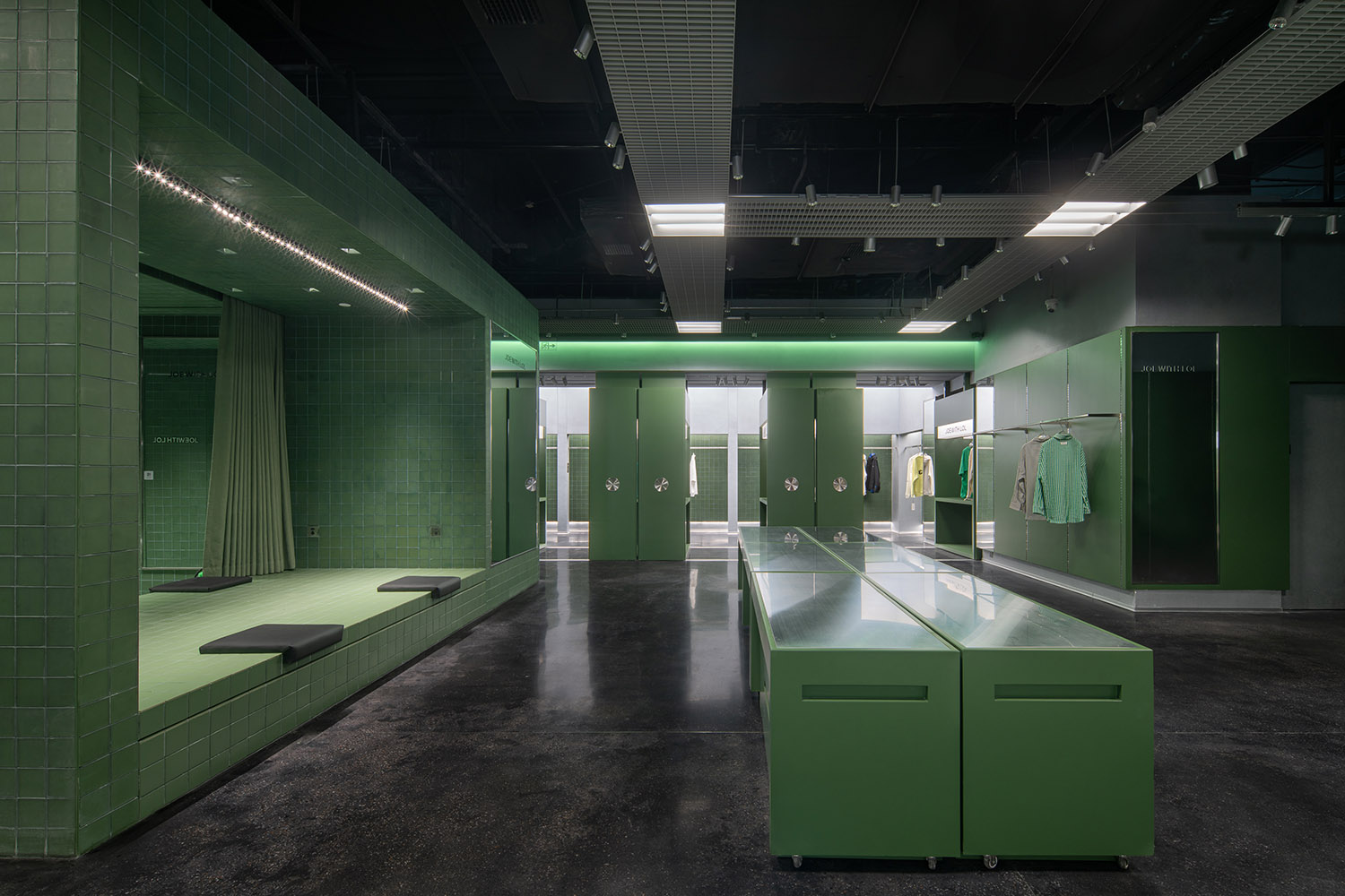 服裝店設計,服裝集合店設計,服裝店設計案例,服裝店設計方案,零售店設計,商店設計,服裝零售店設計,男裝店設計,西安,著而樂趣JOEWITHLOL,REDPAPER DESIGN