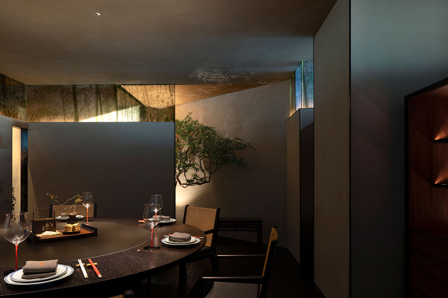 餐廳設計,主題菜餐廳設計,高檔餐廳設計,餐廳設計案例,餐廳設計方案,北京烤鴨餐廳設計,餐廳裝修,餐廳效果圖,杭州,玖五京菜杭州城北萬象城店,艾克建築設計,謝培河