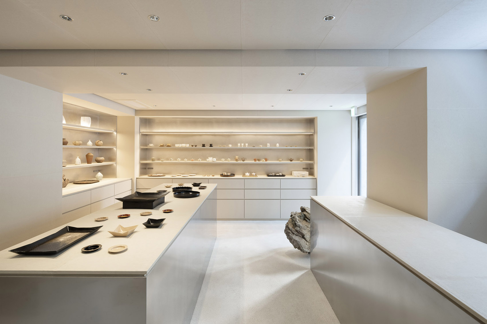 精品店設計,茶具店設計,koyori,日本,東京,LEAFMANIA,精品店設計案例,上原代代木,工藝品精品店,茶藝博物館