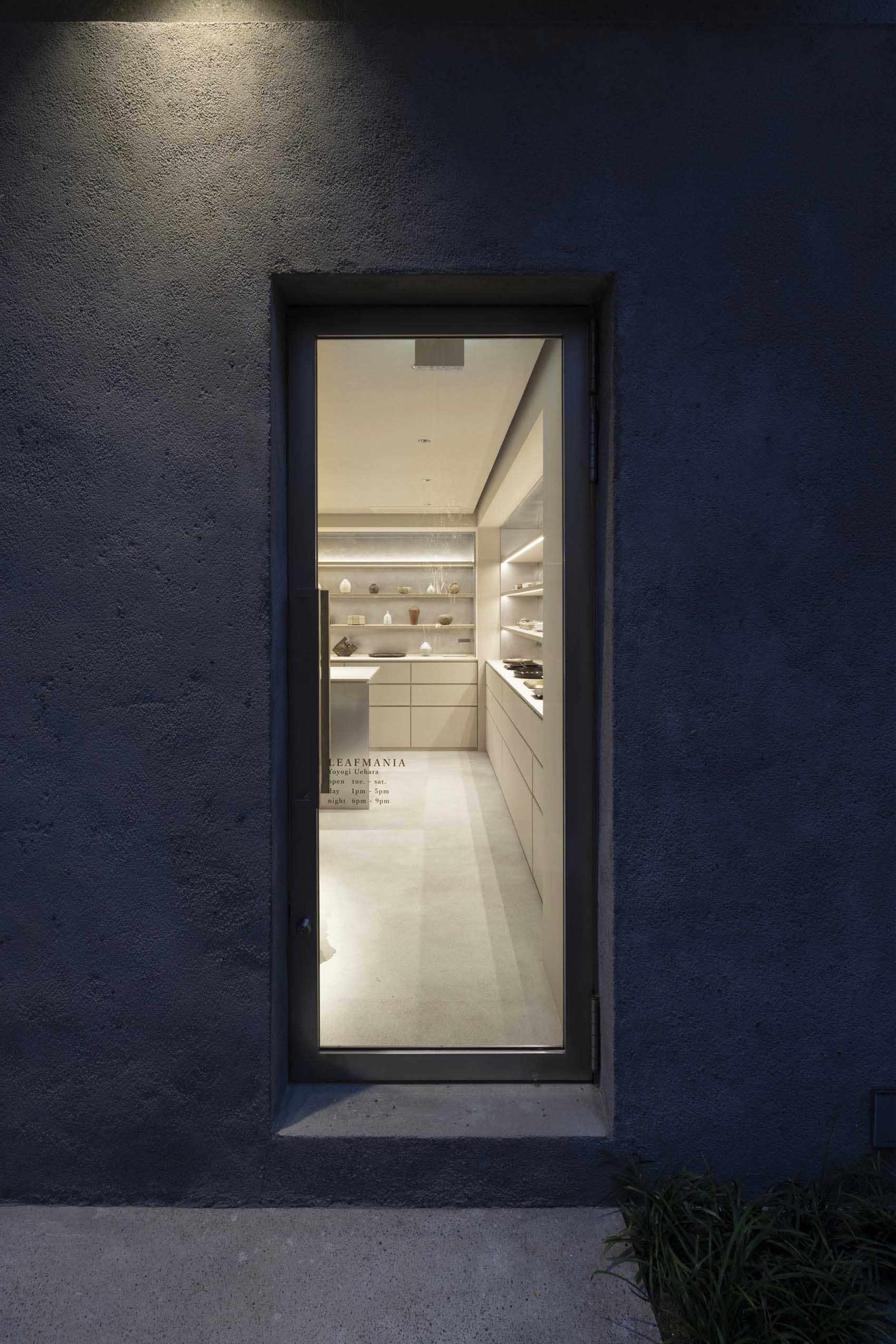 精品店設計,茶具店設計,koyori,日本,東京,LEAFMANIA,精品店設計案例,上原代代木,工藝品精品店,茶藝博物館