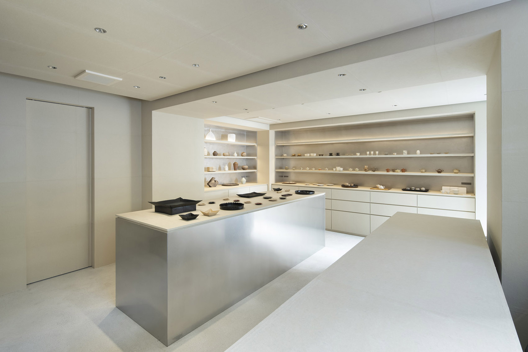 精品店設計,茶具店設計,koyori,日本,東京,LEAFMANIA,精品店設計案例,上原代代木,工藝品精品店,茶藝博物館