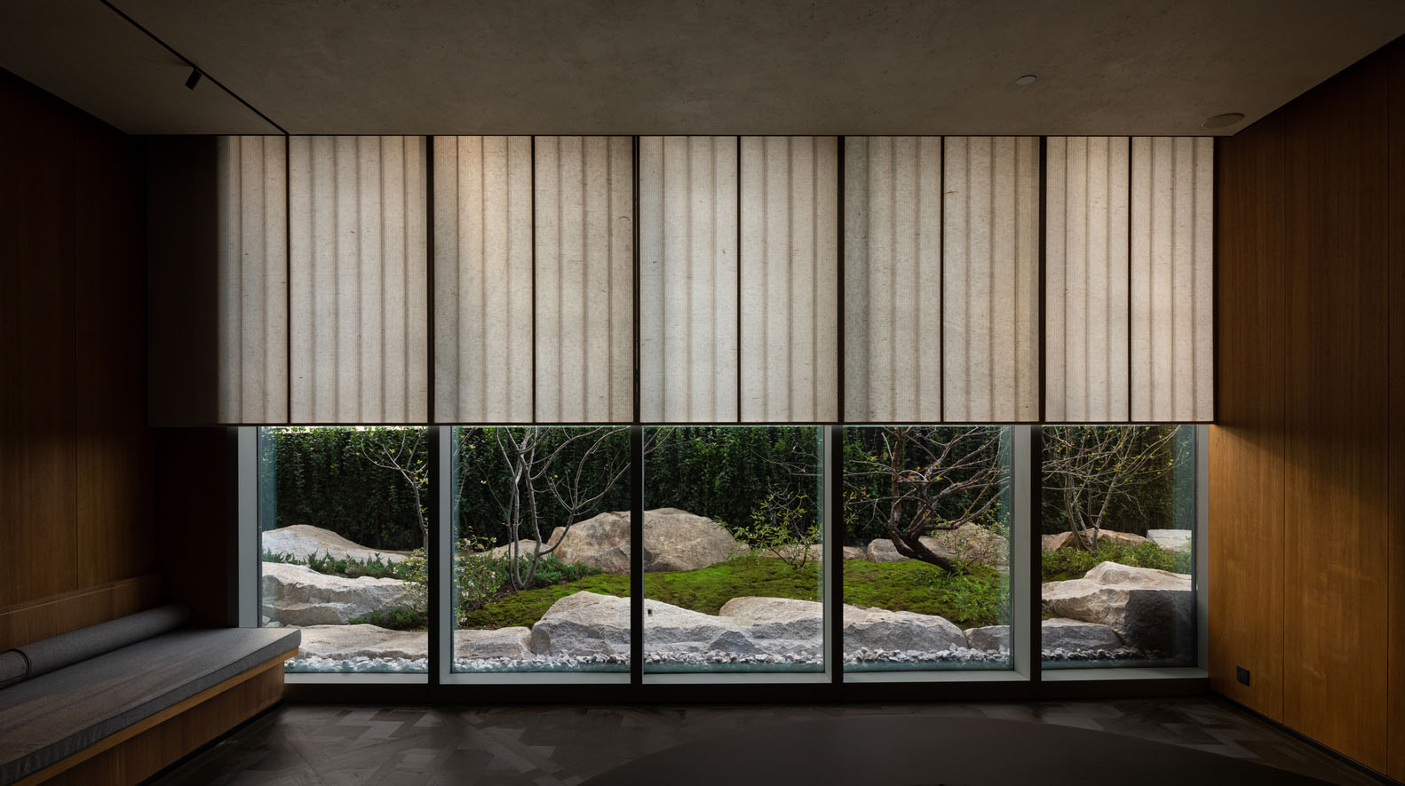 餐廳設計,七月合作社,高檔餐廳設計,餐廳設計案例,餐廳景觀,桂語山房觀雲錢塘店,餐廳裝修,餐廳效果圖,杭州,景觀庭園,艾克建築設計,桂語山房,江南岸奧體中⼼