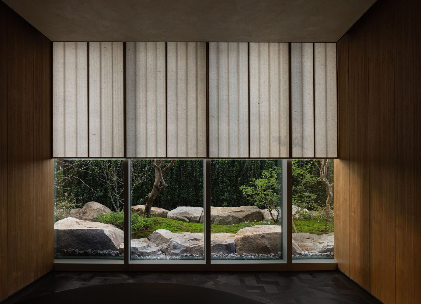 餐廳設計,七月合作社,高檔餐廳設計,餐廳設計案例,餐廳景觀,桂語山房觀雲錢塘店,餐廳裝修,餐廳效果圖,杭州,景觀庭園,艾克建築設計,桂語山房,江南岸奧體中⼼