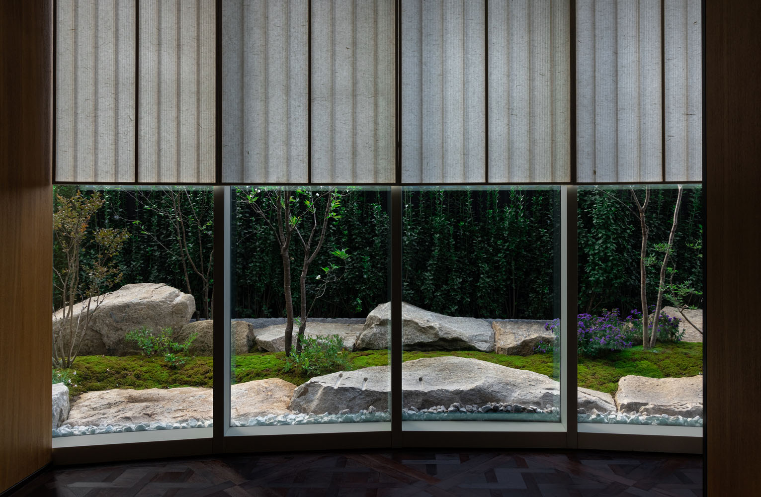 餐廳設計,七月合作社,高檔餐廳設計,餐廳設計案例,餐廳景觀,桂語山房觀雲錢塘店,餐廳裝修,餐廳效果圖,杭州,景觀庭園,艾克建築設計,桂語山房,江南岸奧體中⼼