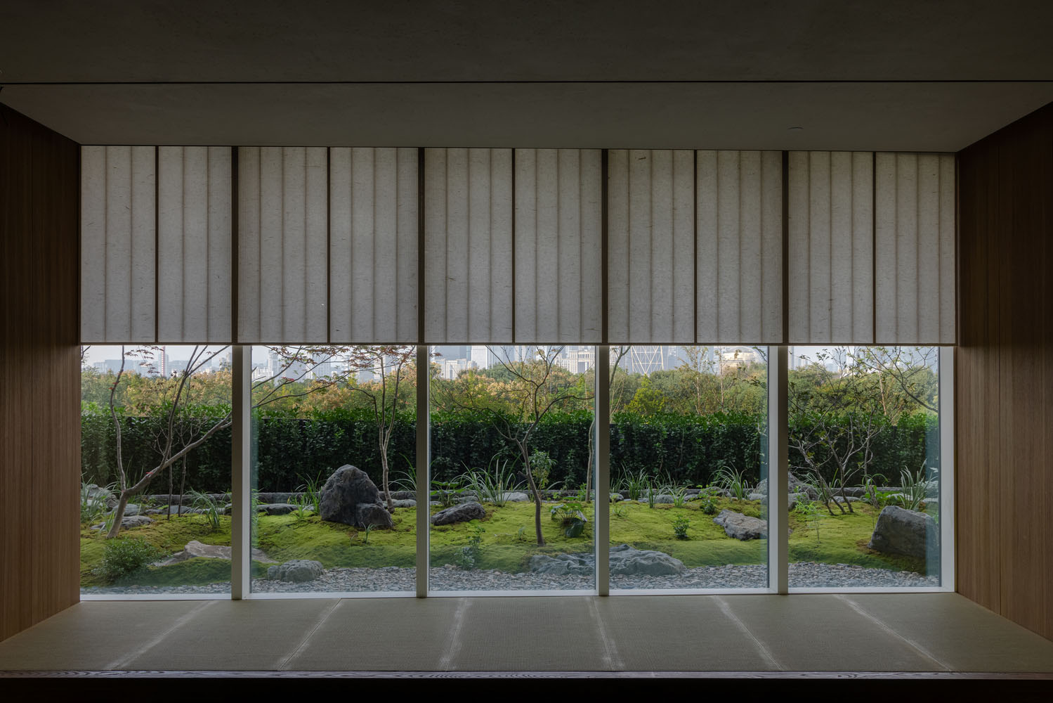 餐廳設計,七月合作社,高檔餐廳設計,餐廳設計案例,餐廳景觀,桂語山房觀雲錢塘店,餐廳裝修,餐廳效果圖,杭州,景觀庭園,艾克建築設計,桂語山房,江南岸奧體中⼼