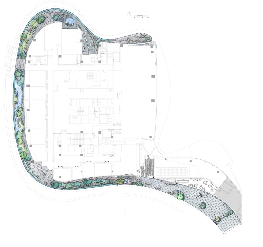 餐廳設計,七月合作社,高檔餐廳設計,餐廳設計案例,餐廳景觀,桂語山房觀雲錢塘店,餐廳裝修,餐廳效果圖,杭州,景觀庭園,艾克建築設計,桂語山房,江南岸奧體中⼼
